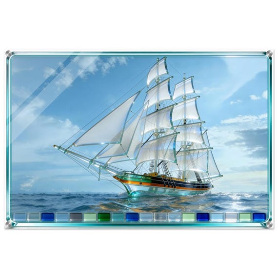 Acrylic painting "The beginning of the journey." | Fusing Collection | Fusing-style decor