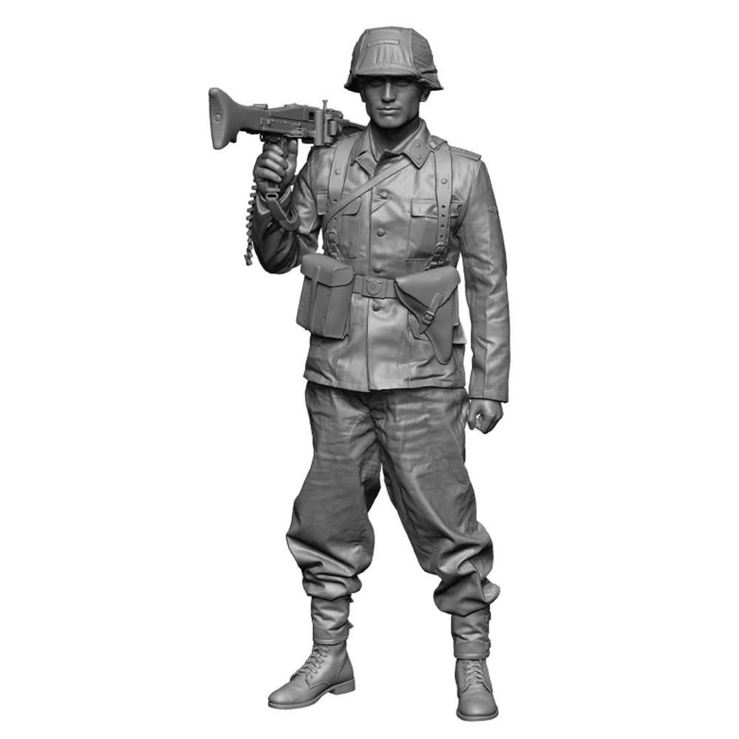 1/35 WWII German Soldier Resin Model Kit – Unbemalt & Unmontiert (2 Figuren) – FA2u-1 1/35 WWII German Soldier Resin Model Kit – Unbemalt & Unmontiert (2 Figuren) – FA2u-1