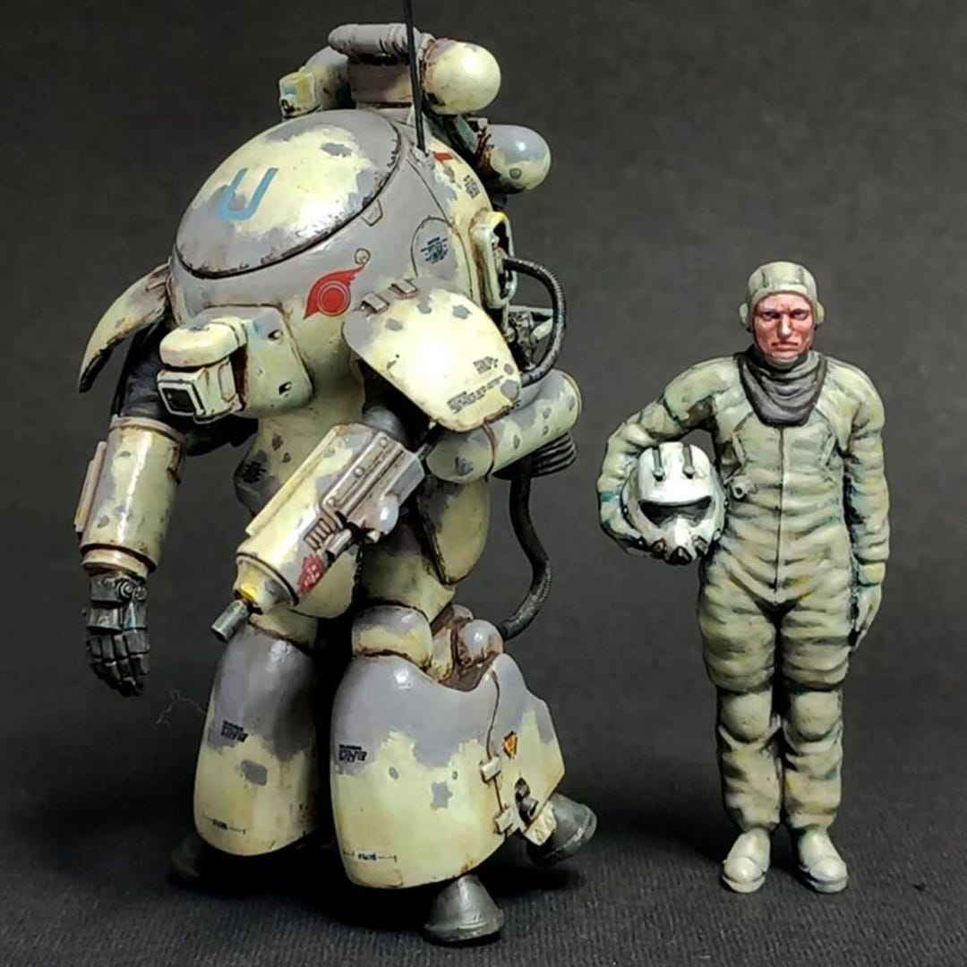 1/35 Mars Pilot - Mecha - Resin Model Figure - GK - Science Fiction ...