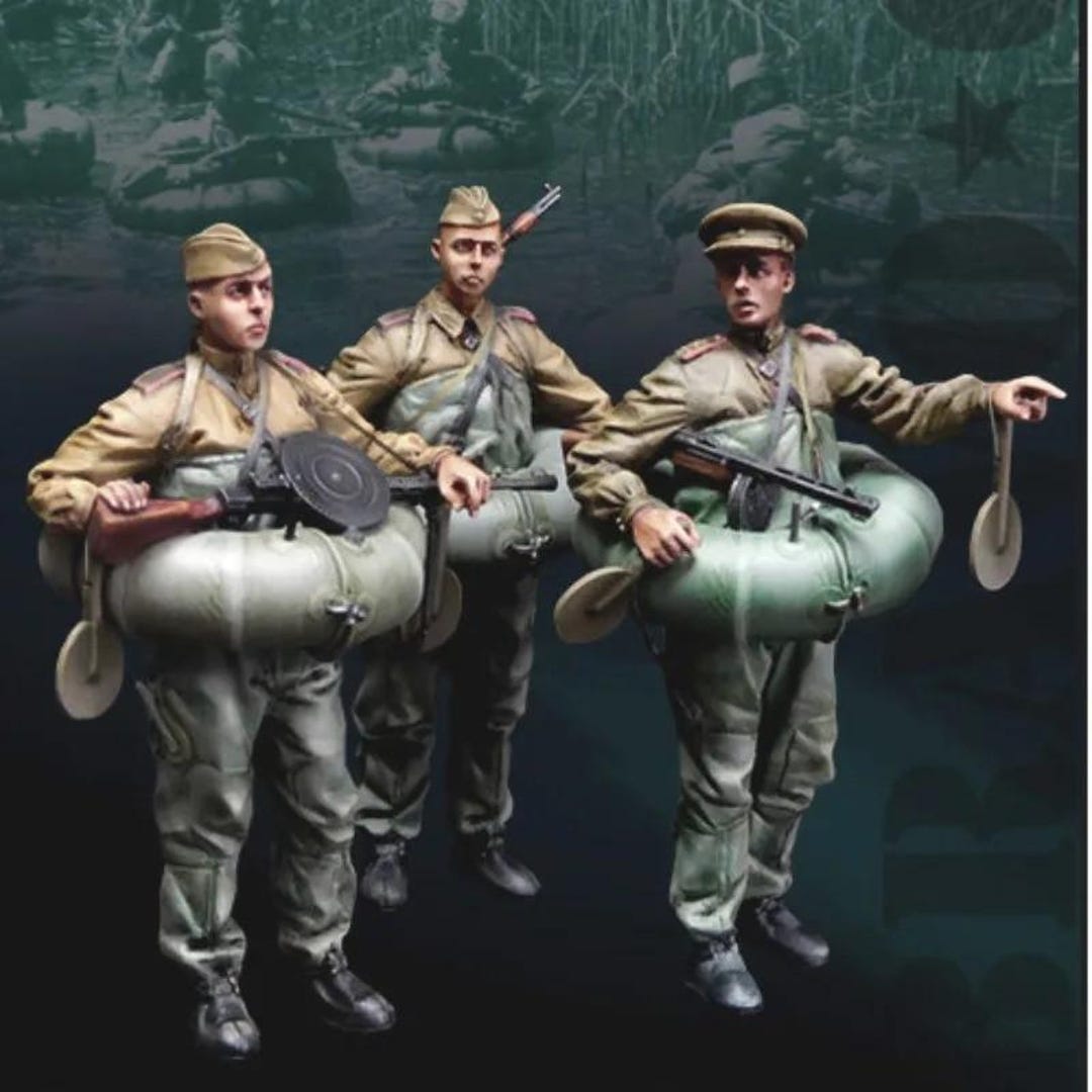 1/35 Scale Resin Figure Model Building Kits Historical Miniature ...