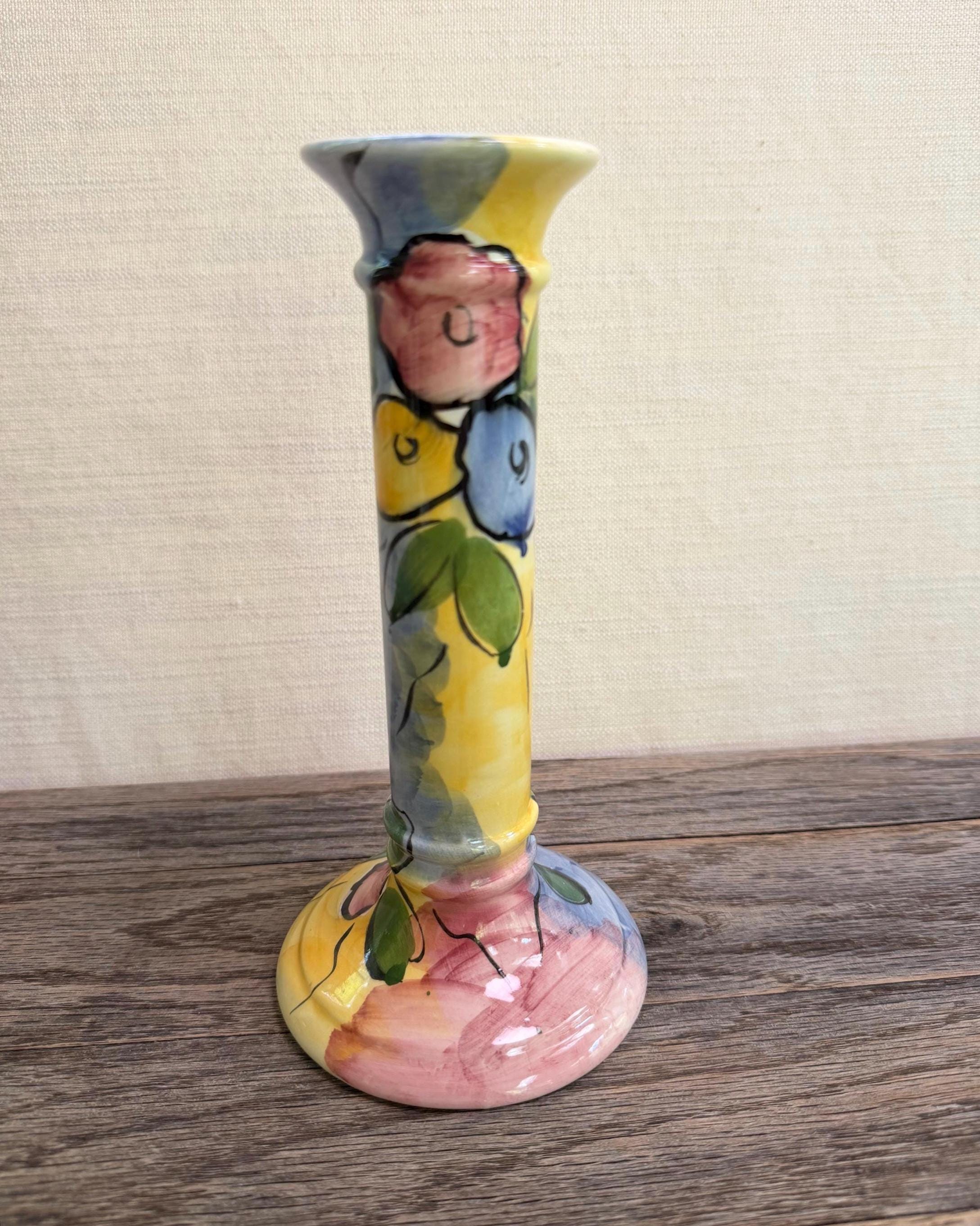 Laura Ashley Candlesticks - Etsy