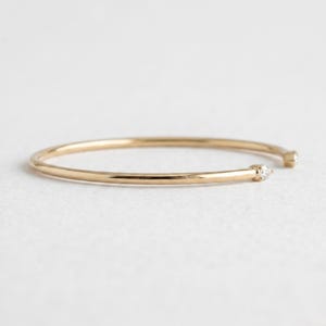 Lab-Grown Pear Diamond Open Cuff Bangle Bracelet, 14K Gold Bangle Bracelet for Women, Pear-Cut Bracelet, Lab Diamond Bracelet For Gifts