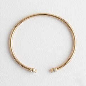 Lab-Grown Pear Diamond Open Cuff Bangle Bracelet, 14K Gold Bangle Bracelet for Women, Pear-Cut Bracelet, Lab Diamond Bracelet For Gifts