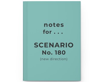 Cuaderno de oficina divertido, proyecto, cambio, humor, diario de trabajo, minimalista, sarcástico, regalo