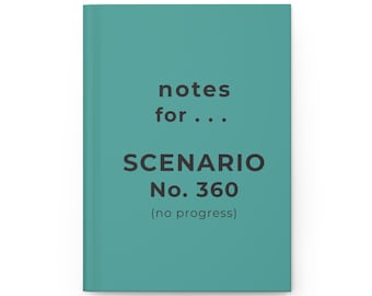 Cuaderno de oficina divertido, diario de trabajo sin progreso, humor para la gestión de proyectos, regalo, cuaderno sarcástico
