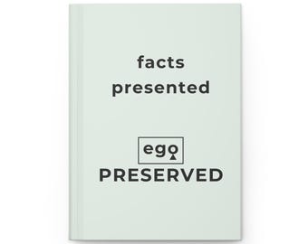Hechos presentados Ego preservado Cuaderno Humor científico Revista de investigación