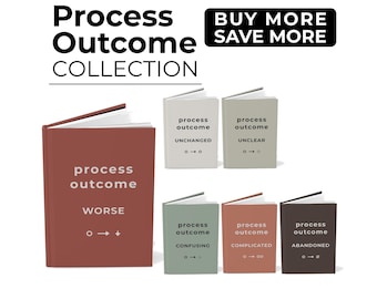 Process Outcome Worse Notebook Engineer Humor Process Improvement Journal Gift