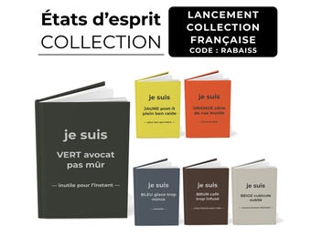 Carnet de notes drôle bureau avocat pas mûr | Cahier sarcastique travail | Journal minimaliste