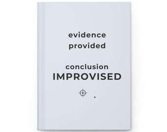 Evidencia proporcionada Conclusión Cuaderno improvisado Humor científico Notas de laboratorio Diario