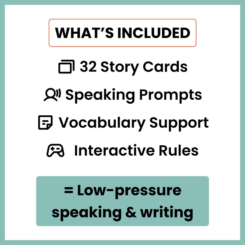 32 ESL Intermediate Story Starter Cards | Speaking Game | Conversation ...