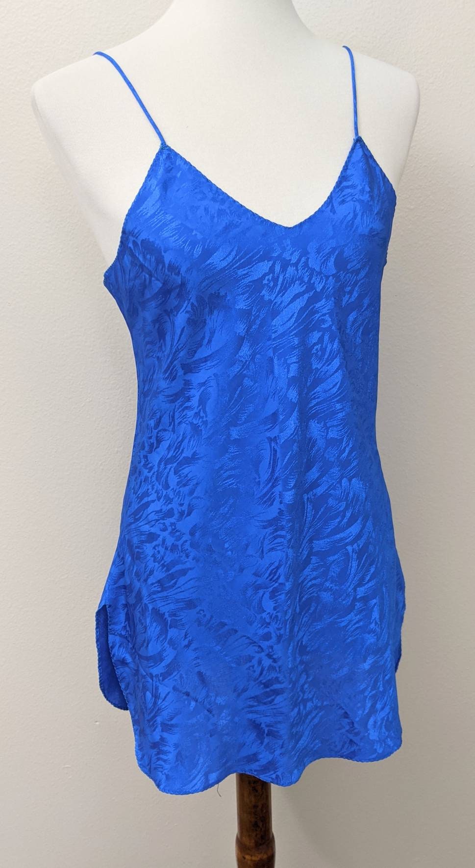 Blue Babydoll Nightwear Sexy Chemise Anniversary Sleepwear | Etsy