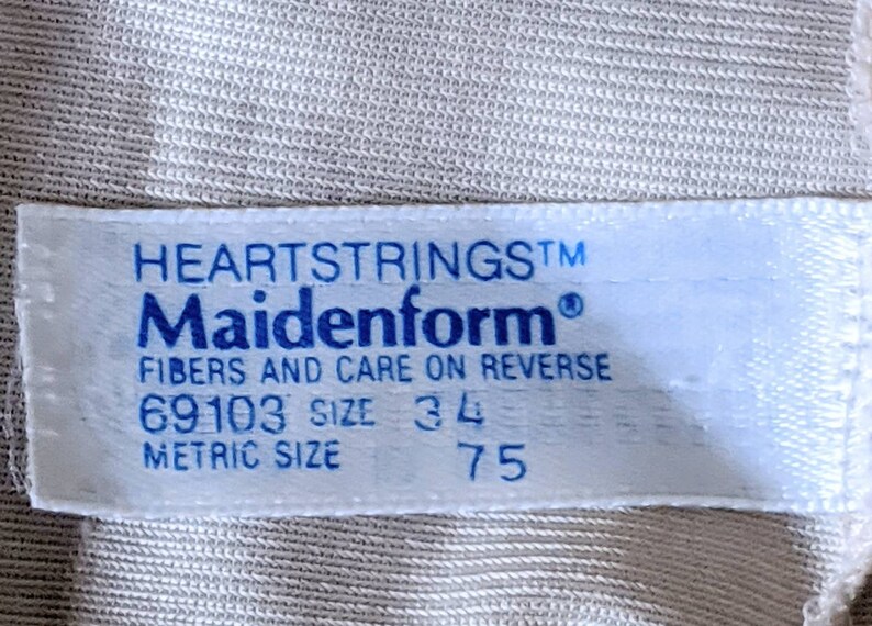 Size 34 Ivory Cami by MAIDENFORM Top Ivory Lingerie Top Camisole