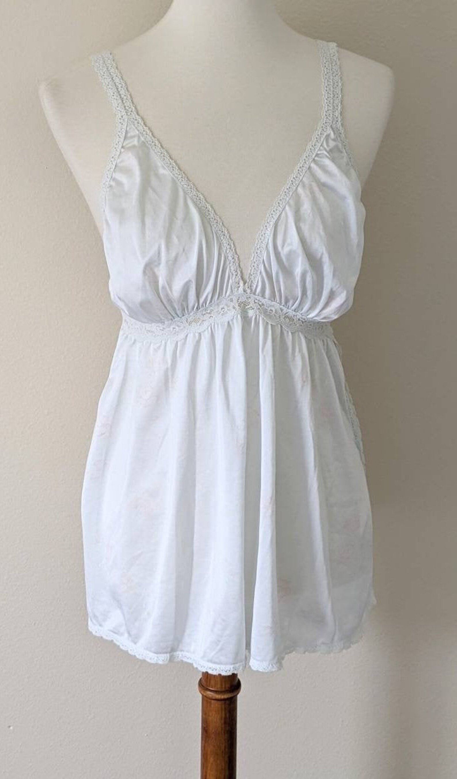 Light Blue Babydoll Nightie Babydoll Nightie Romantic | Etsy