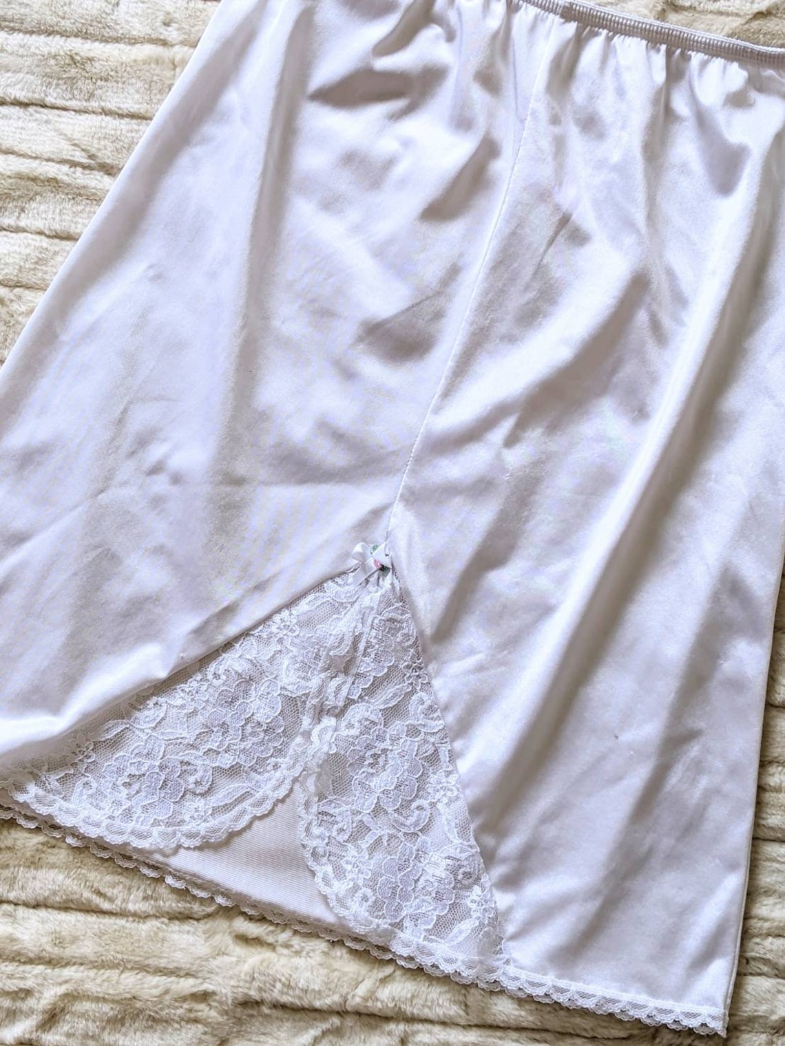 Slip Half White Half Slip White White Half Slip Vintage Etsy
