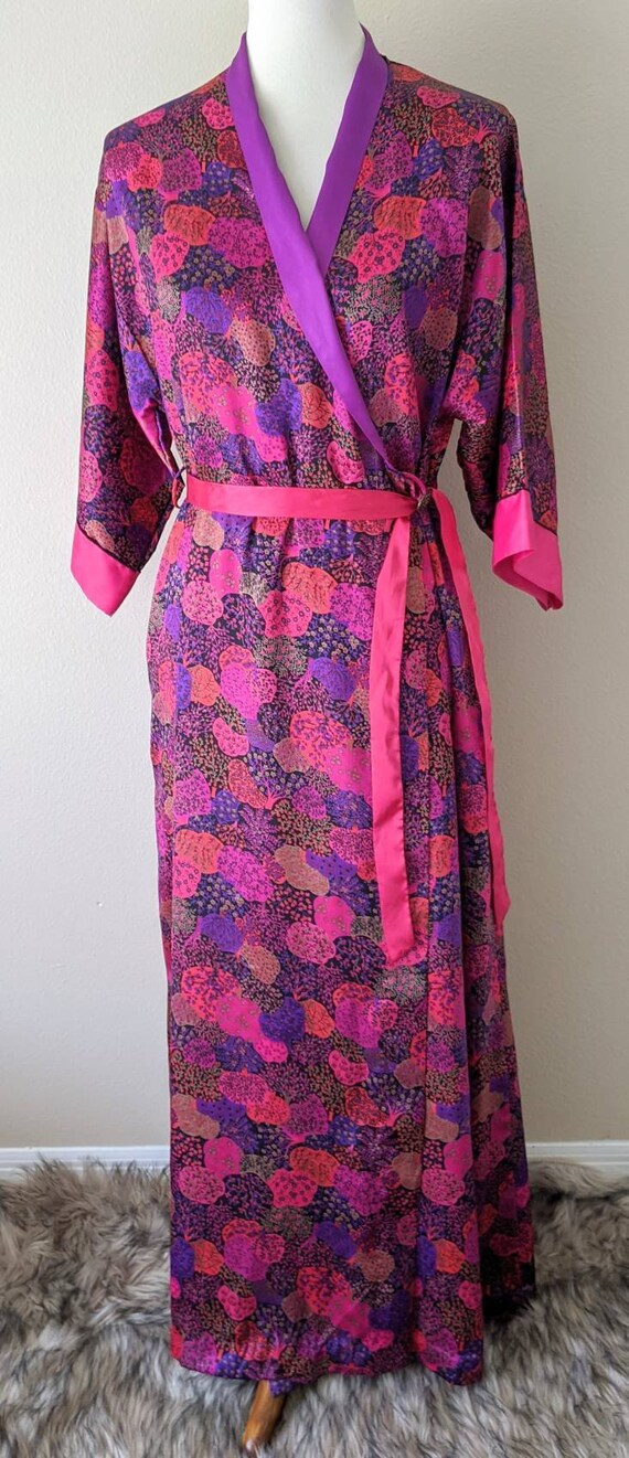 Robe Long Japanese Style, Loungewear Floral House