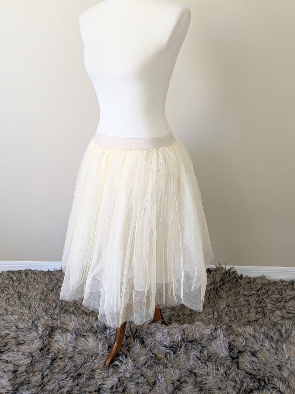 Ivory Midi Skirt - Etsy Ivory Midi Skirt - Etsy