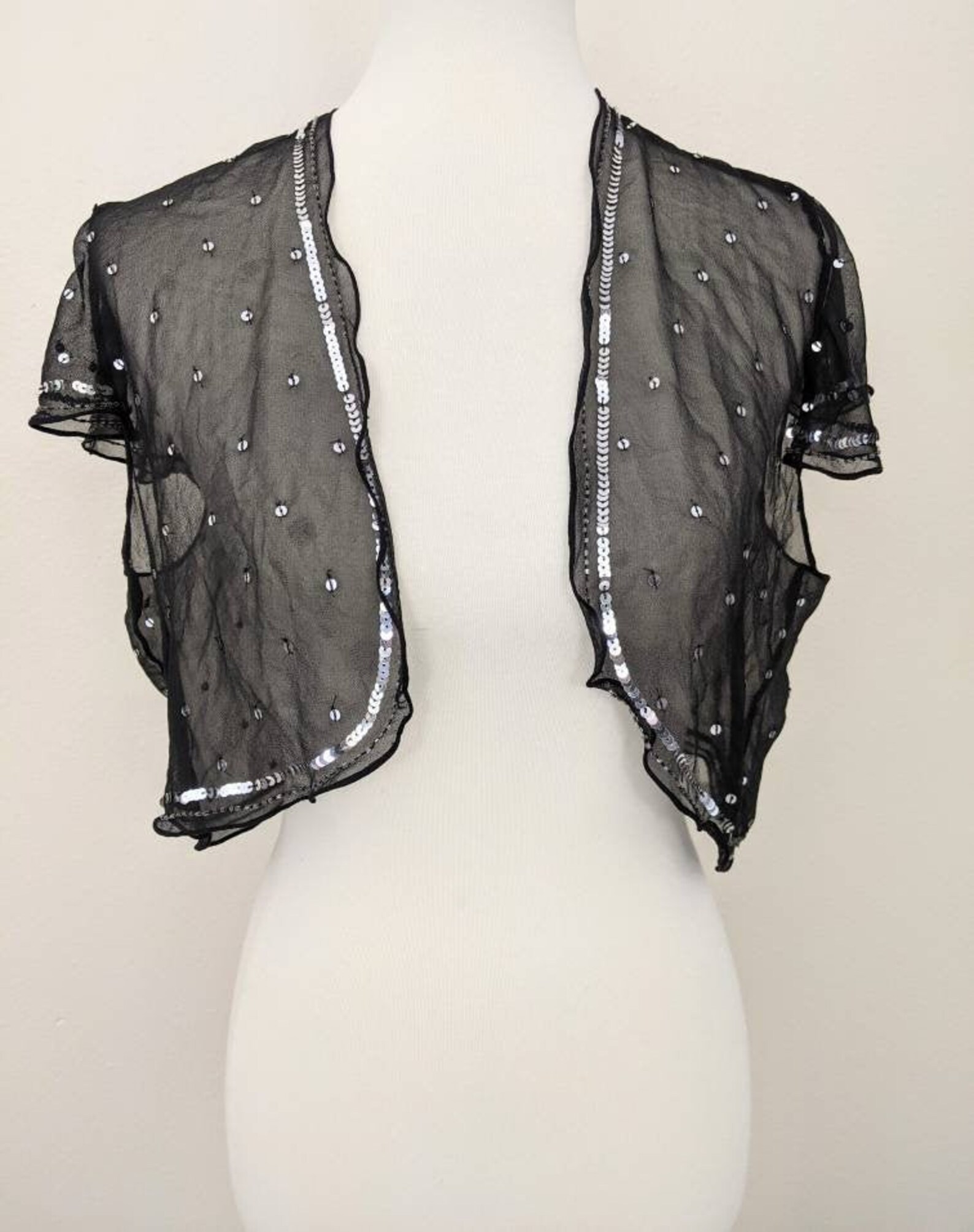 Shrug Women Bolero Sheer Black Black Women Shrug Black Sheer Etsy