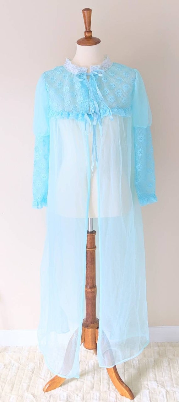 Vintage blue robe Gem
