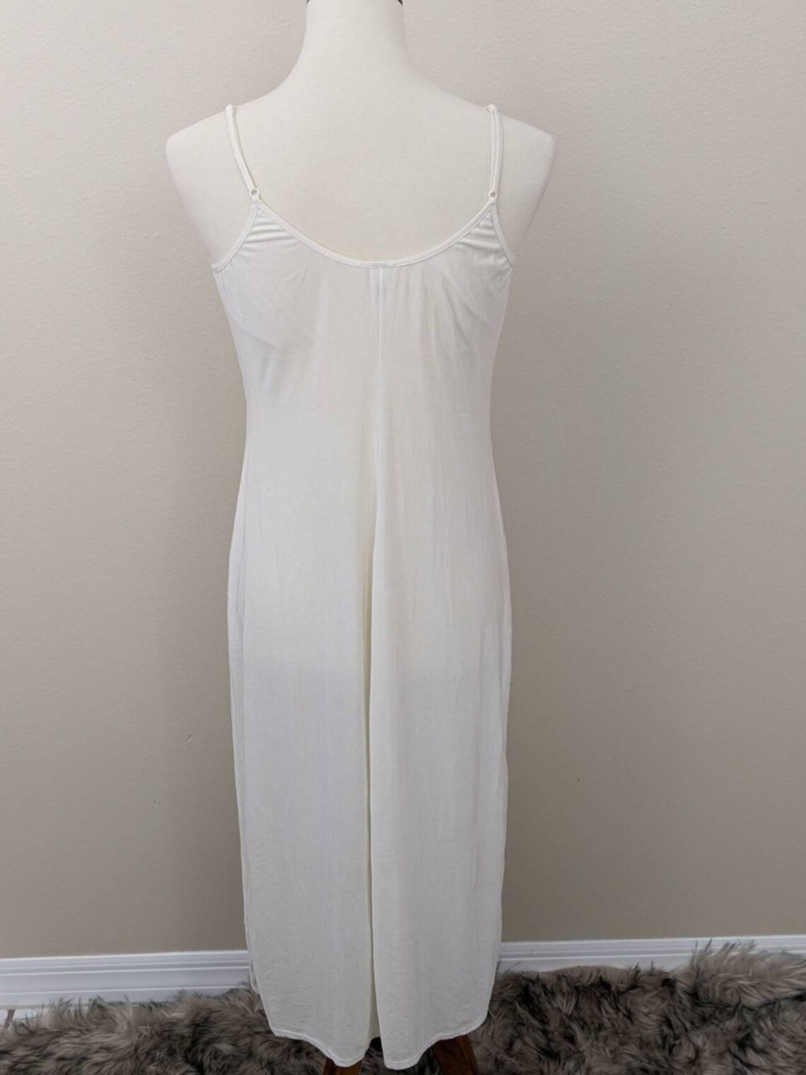VICTORIA'S SECRET Long Nightgown Sheer White Nightgown | Etsy