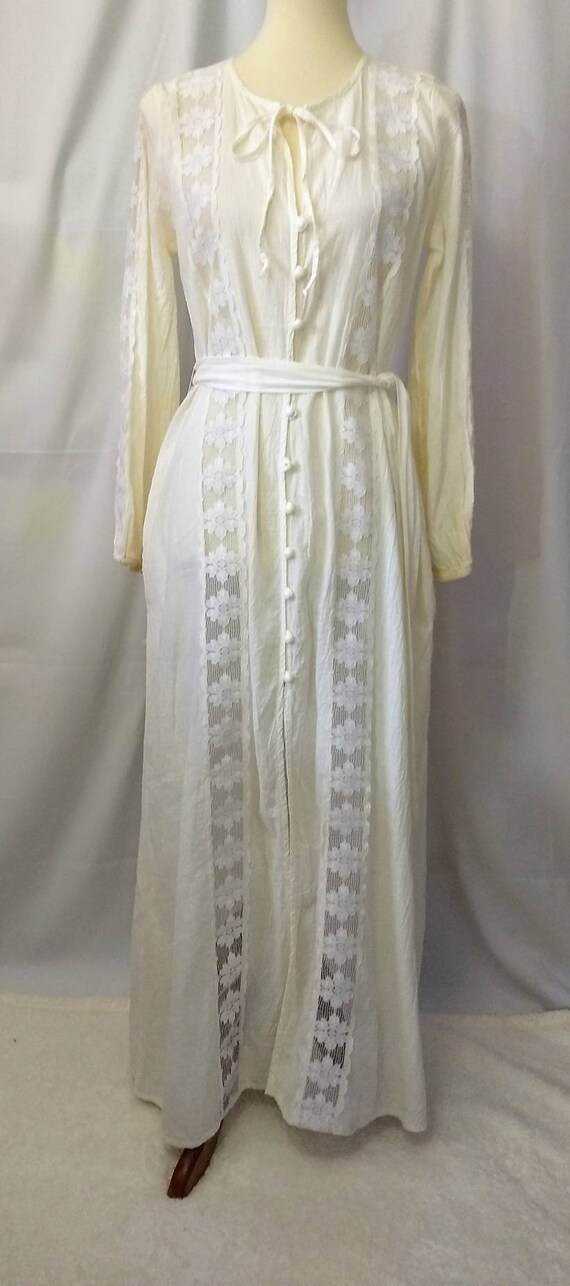 Vintage Edwardian Nightgown, Vintage Nightdress C