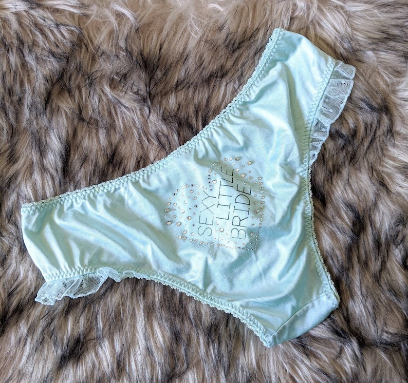 VICTORIAS SECRET Panties Green Nylon Nylon Panties for Bride Etsy