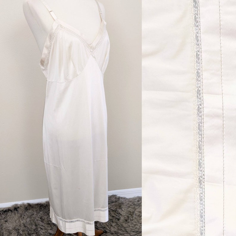Long Ivory Full Slip Full Slip for Women Slip for Dress Etsy Canada