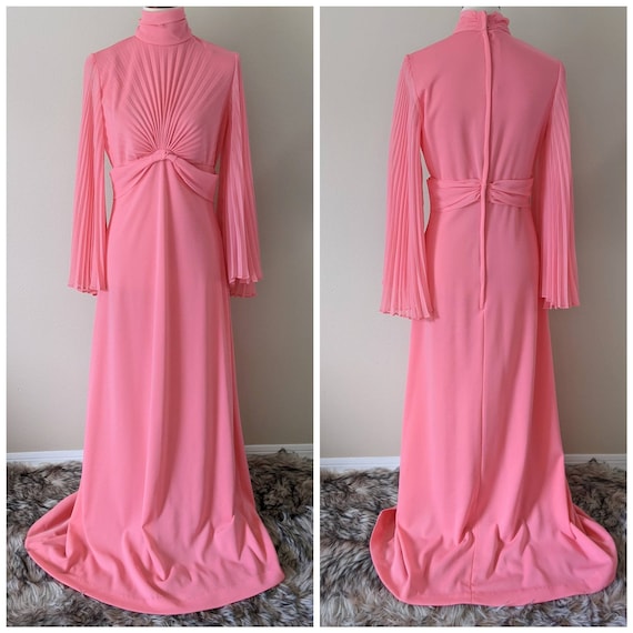 Women's Dress Evening, Vintage Ball Gown Long, Par