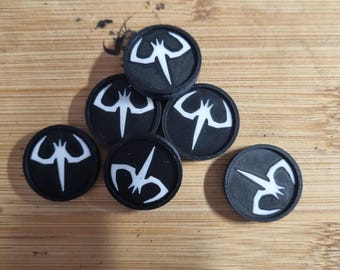 Dark Mountain Token Set