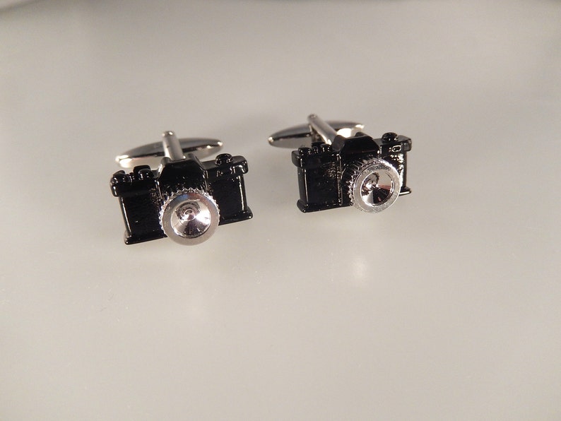 Graduation Gift Father/'s Day Cuff Links Wedding Cuff Links Camera Cuff Links Men/'s Cuff Links