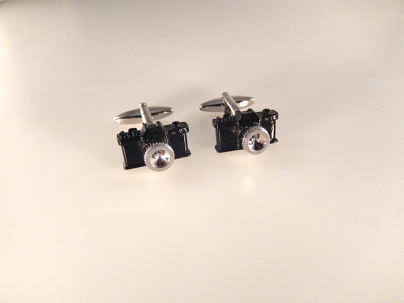 Graduation Gift Father/'s Day Cuff Links Wedding Cuff Links Camera Cuff Links Men/'s Cuff Links