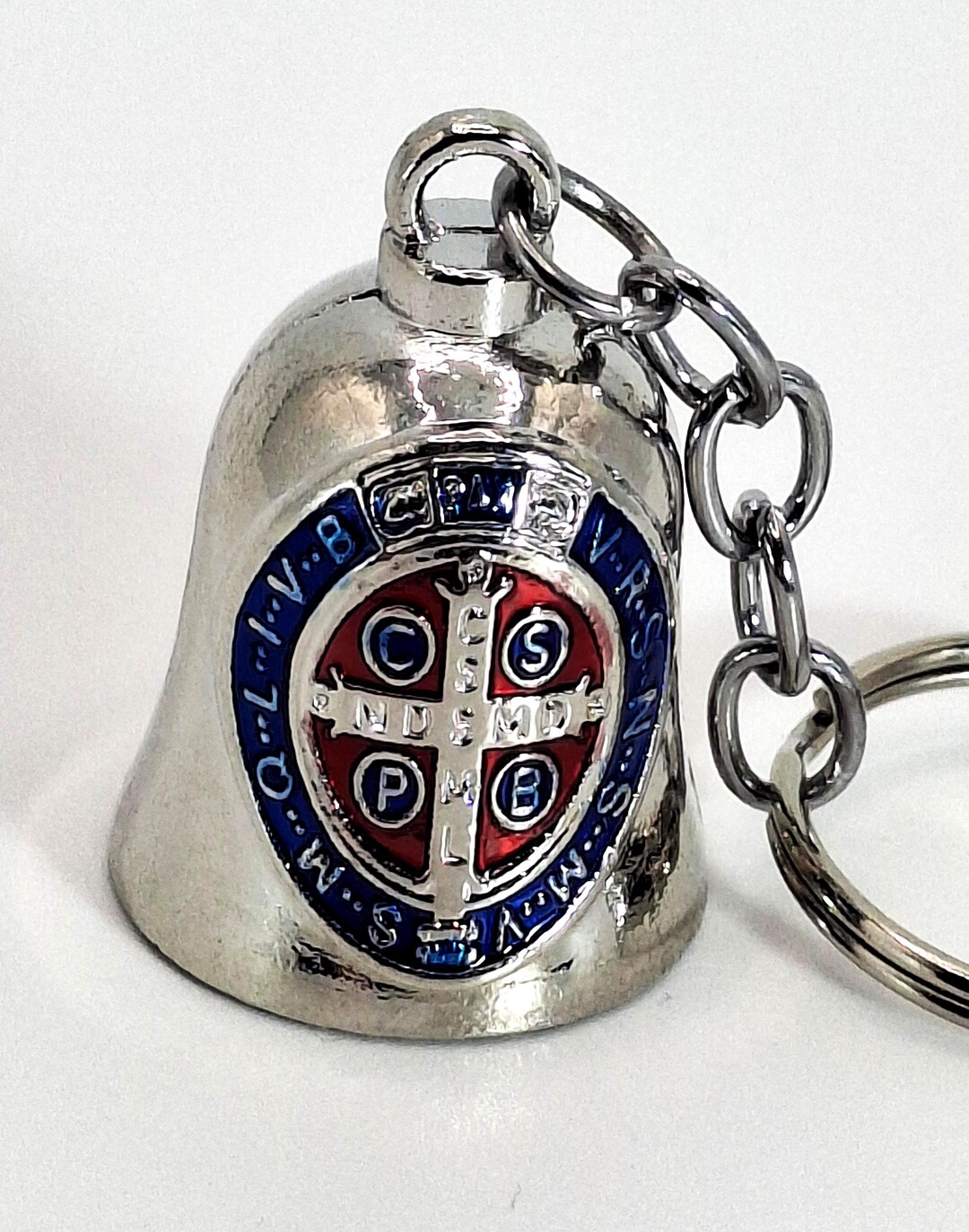 Bikers Bell Saint Cuthbert of Lindisfarne Guardian Angel Bell ...