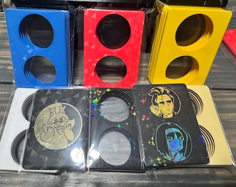 Soporte para monedas de Pokémon para fundas de monedas y carpetas (paquete de 5)