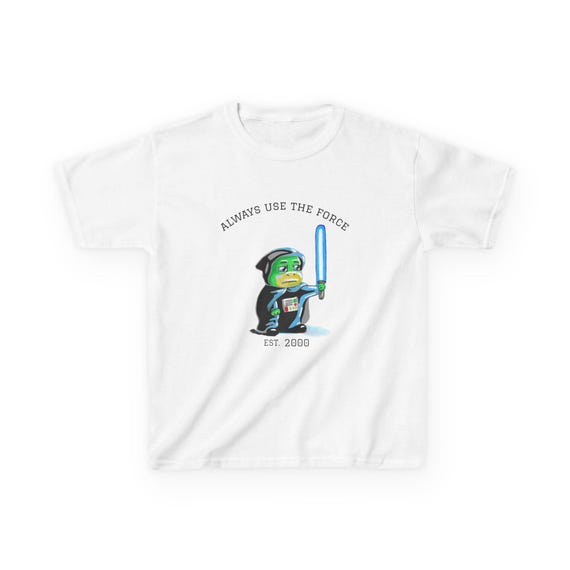 Always Use the Force Jedi Lightsaber Kids Tee