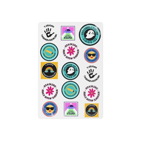 Temporary Tattoos | Autism awareness (Mini Sheets)