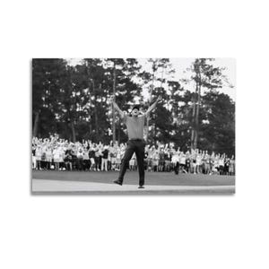 Tiger Woods makes a strong comeback in 2019 - Golf Sports Decorations Poster Wall Art Canvas Picture Living Room Walls Decor Home Posters