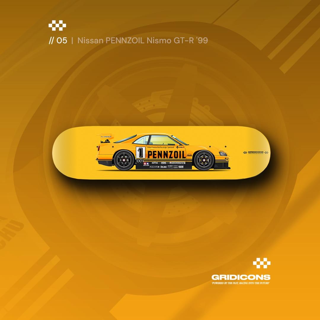 R34 Gtr Skateboard - Etsy