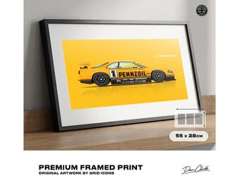 PENNZOIL Nismo GT-R '99 - ingelijste print