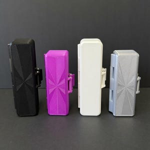 Custom 3D Printed Magnetic Nasal Spray Case for 30ml & 15ml Bottles – Secure Clamshell Holder