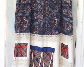 1970's  Maxi Skirt ,Bohemian, Peasant, Chessa Davis,