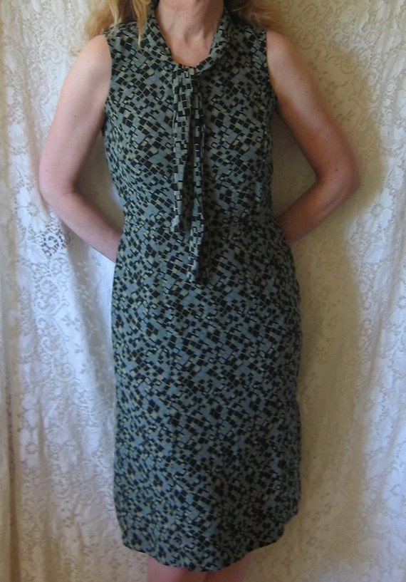 Silk Sleeveless Dress - image 3