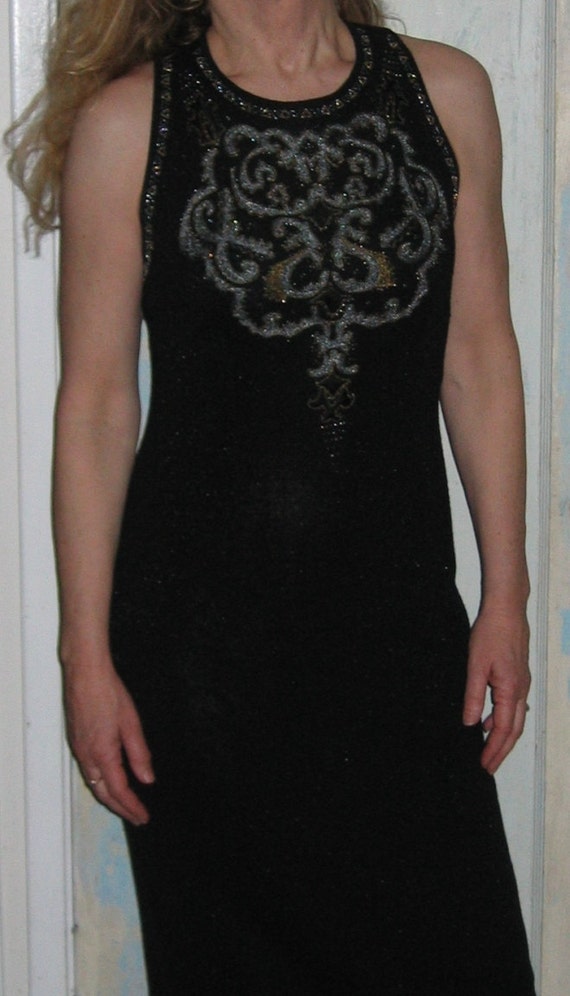 SALE Black Backless Maxi Dress