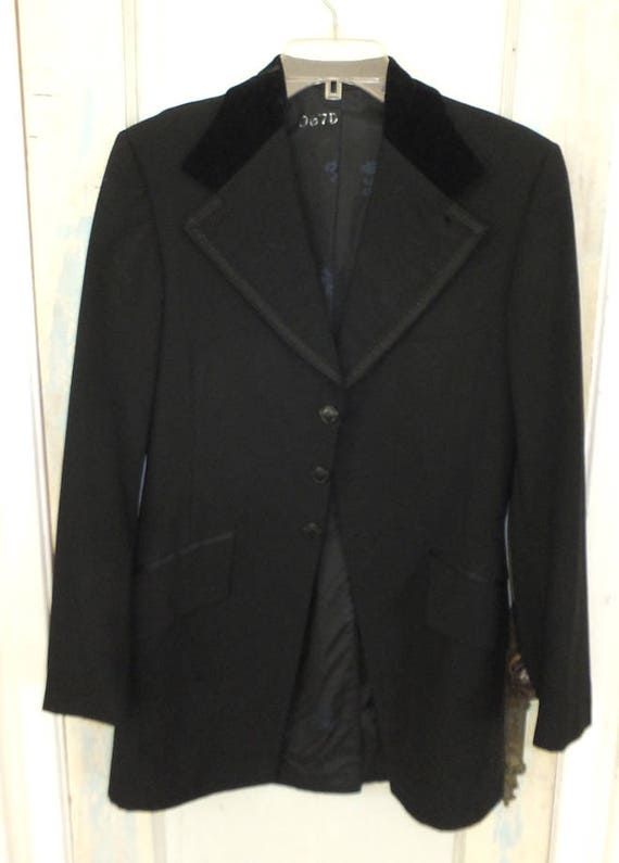 Black Jacket, Black Western Tuxedo, Western Wear - image 6