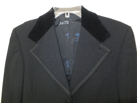 Black Jacket, Black Western Tuxedo, Western Wear - image 1