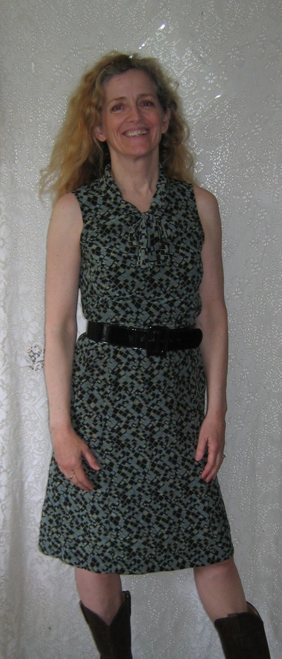 Silk Sleeveless Dress - image 2