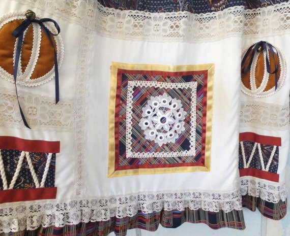 1970's  Maxi Skirt ,Bohemian, Peasant, Chessa Dav… - image 2
