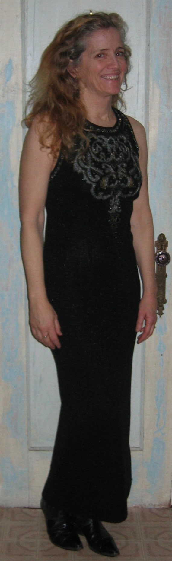 SALE  Black Backless Maxi Dress - image 5