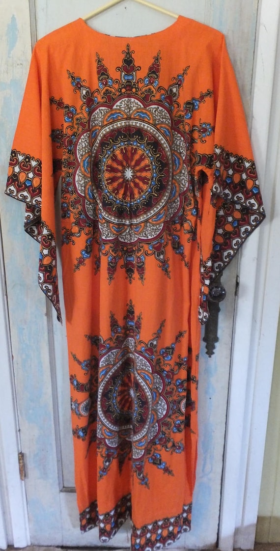 African Dashiki Caftan Ethnic Tribal Boho Hippie … - image 3