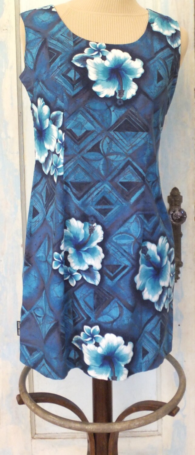 Vintage 1960's Hawaiian Dress - Etsy