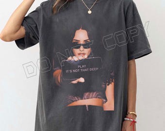 Comfort Colors Demi Lovato It's Not That Deep Tour Shirt
