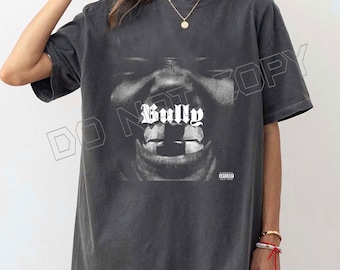 Comfort Colors Bully Kanye West Graphic Tee, Unisex T-Shirt, Hip Hop Rap Music, Colorized Bully Album Cover